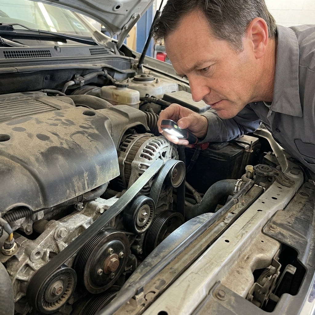 Check Your Serpentine Belt and Radiator Hoses