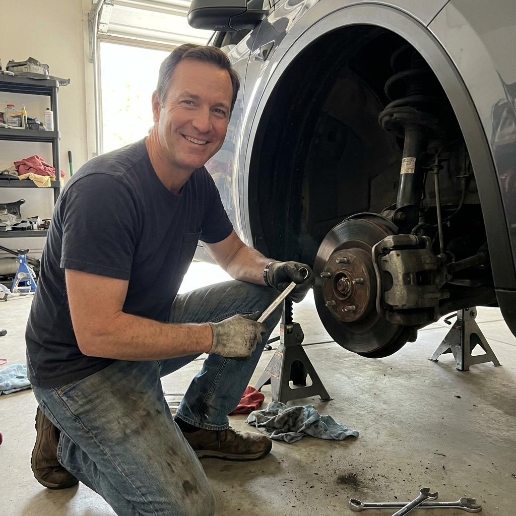 Change Brake Pads and Rotors at Home
