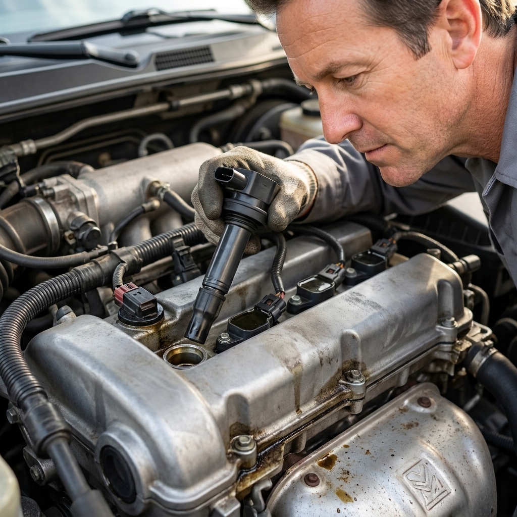 Diagnose and Replace Ignition Coils and Spark Plugs
