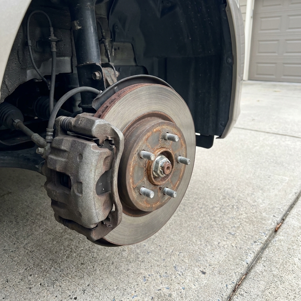 Inspect Brake Pads and Rotors Without a Mechanic