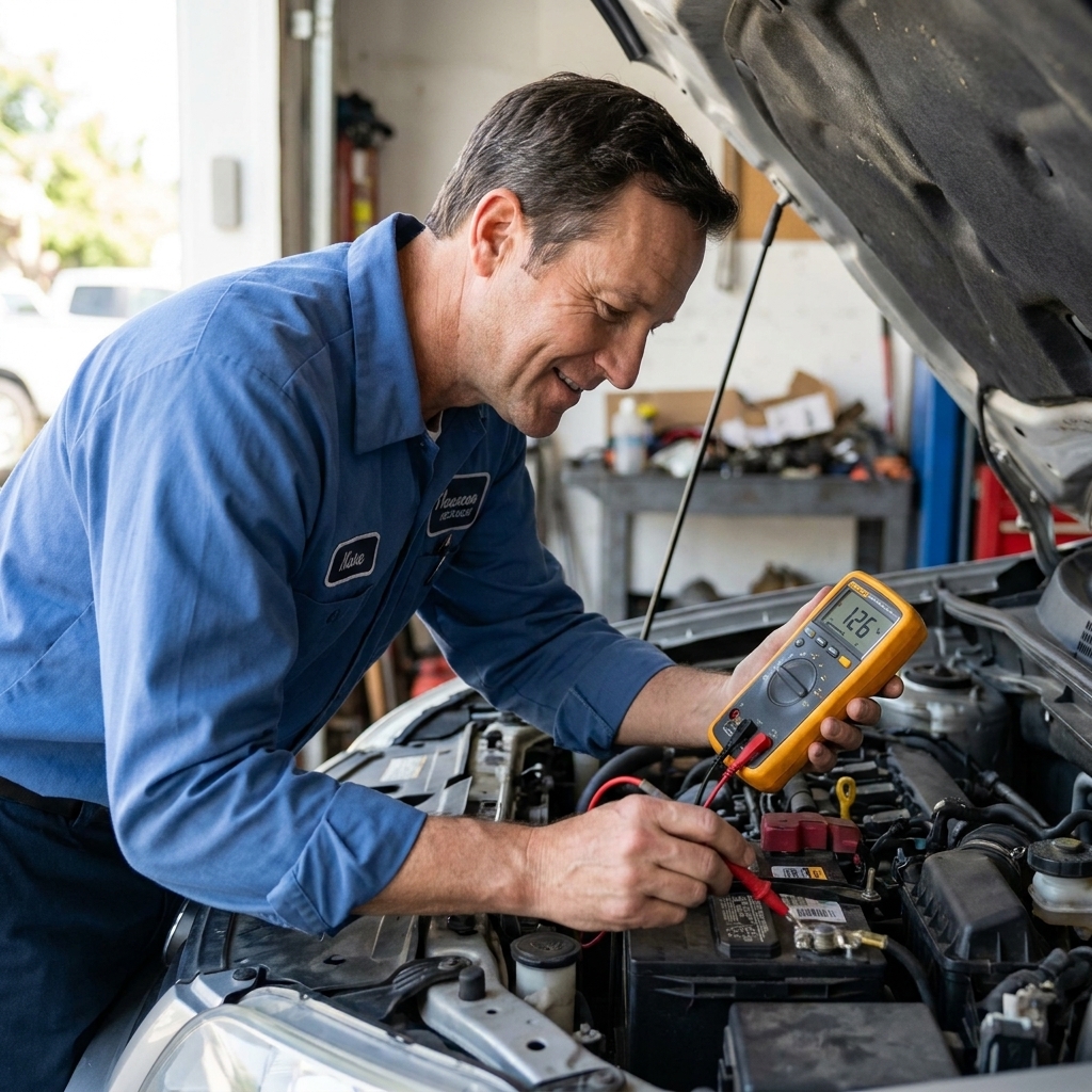 Test Your Car Battery and Alternator With a Multimeter