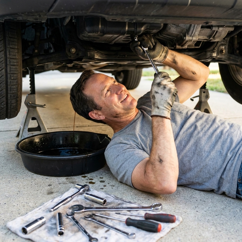 Change Your Engine Oil and Filter at Home